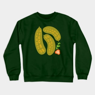 BIG DILL PICKLES Fun Picnic BBQ Food - UnBlink Studio by Jackie Tahara Crewneck Sweatshirt